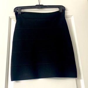BCBG Bandage Black Skirt